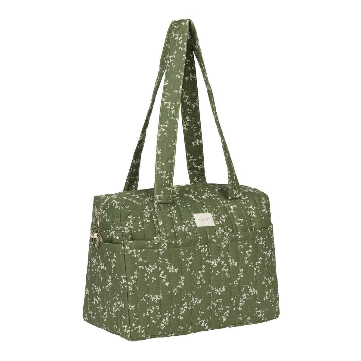 Bolso cambiador STORIES Nobodinoz green jasmine