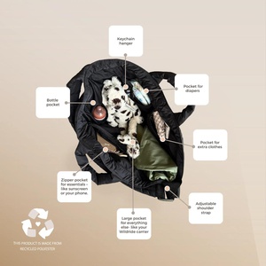 Bolso cambiador Wildride black