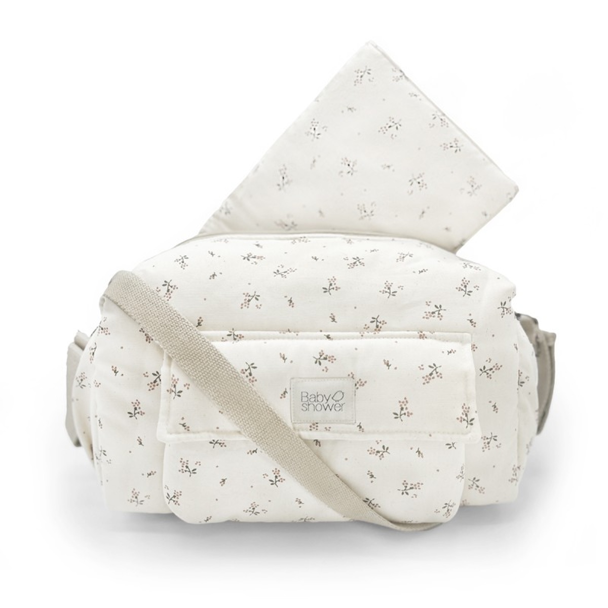 Bolso cochecito CAMILA Babyshower canvas roseberry