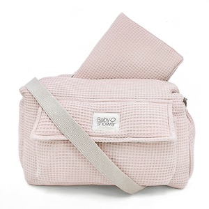 Bolso cochecito CAMILA Babyshower waffle rose