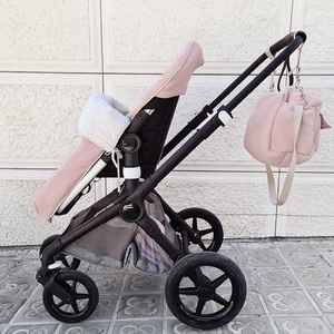 Bolso cochecito CAMILA Babyshower waffle rose