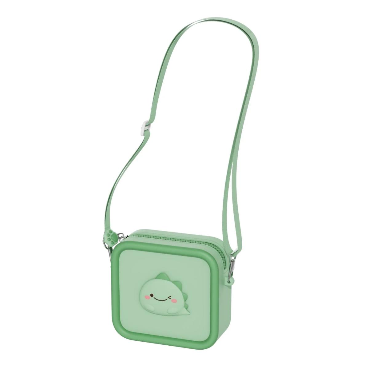 Bolso silicona DINO GREEN Zoofamily