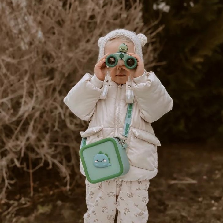 Bolso silicona DINO GREEN Zoofamily