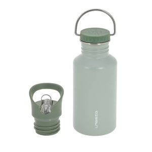 Botella acero inoxidable UNIQUE Laessig green