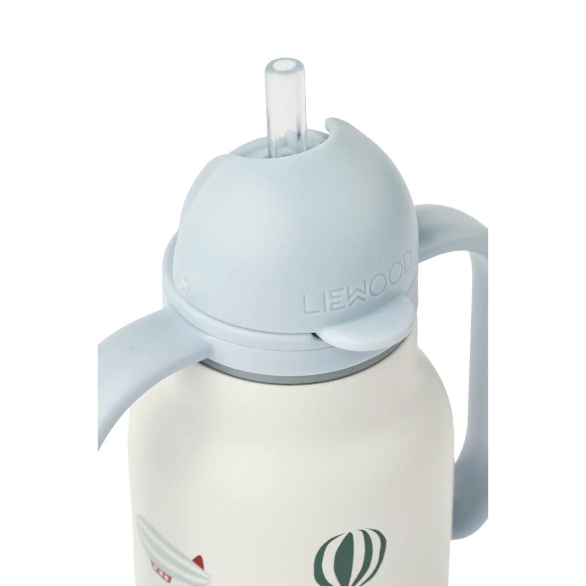 Botella agua 250ml KIMMIE Liewood Aviator ecru