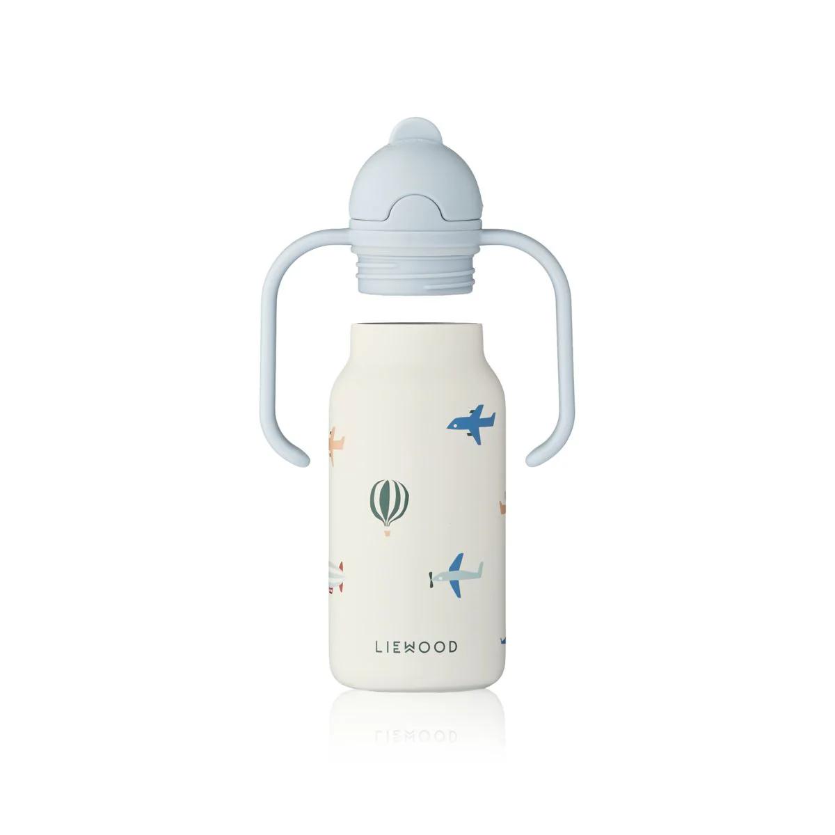 Botella agua 250ml KIMMIE Liewood Aviator ecru