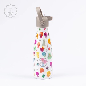 Botella agua 260ml CRAZY SKULLS  Cool Bottles