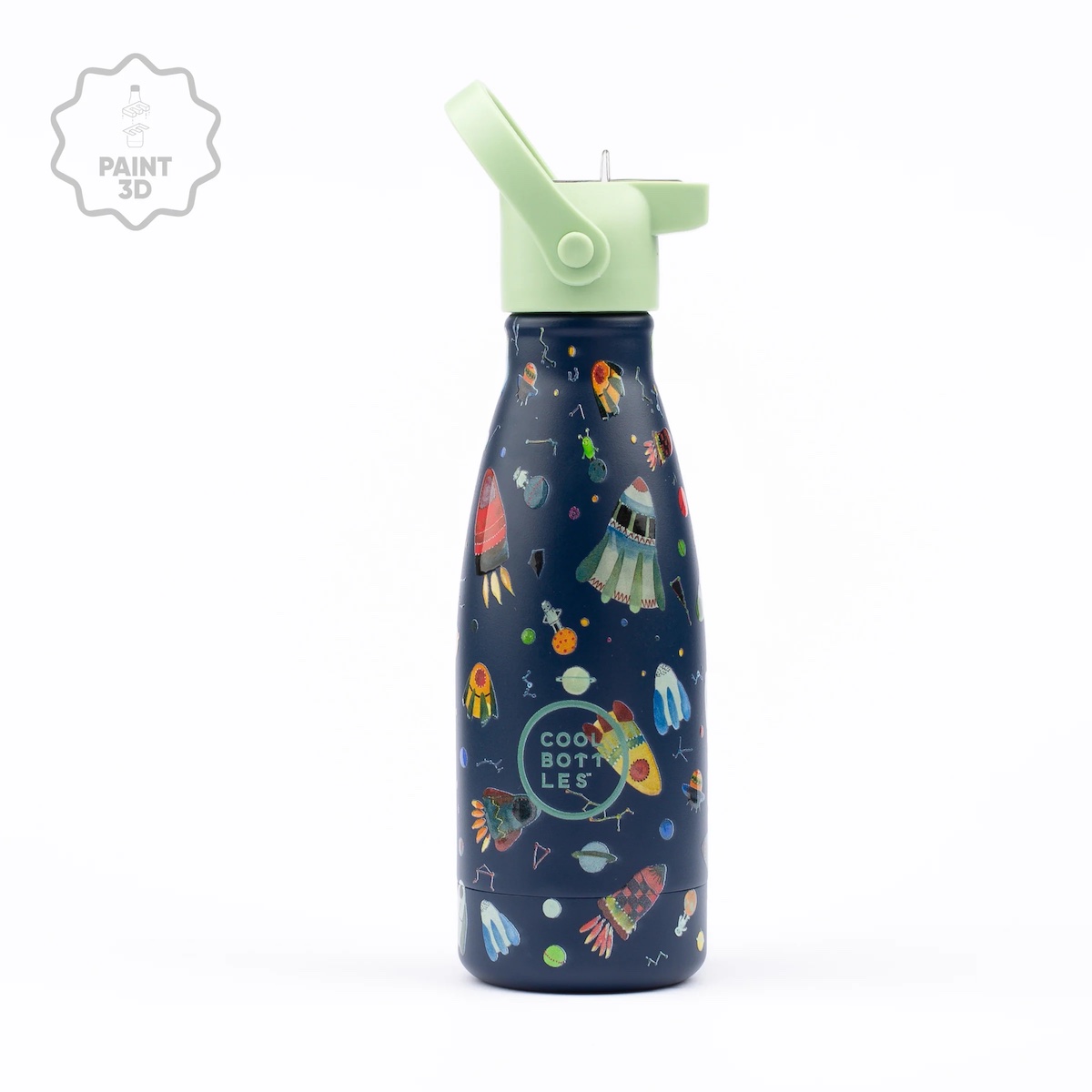 Botella agua 260ml SPACE ROCKETS Cool Bottles