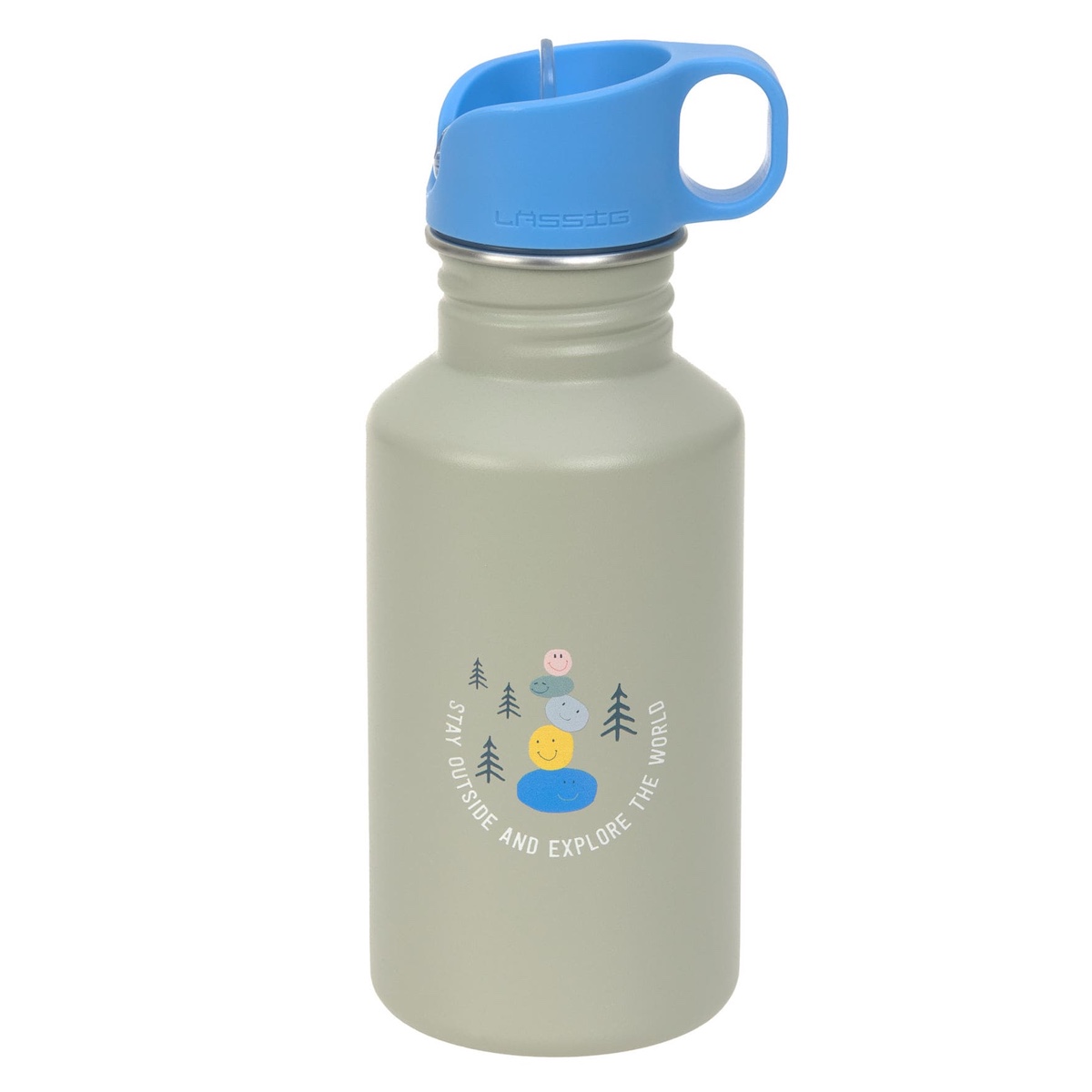 Botella agua SUNNY EXPLORER Laessig verde