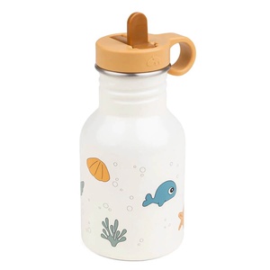 Botella metal SEA FRIENDS Done by Deer beige