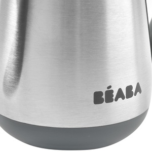 Botella-pajita inoxidable 250ml Béaba gris mineral