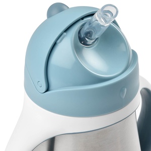 Botella-pajita inoxidable 250ml Béaba windy blue