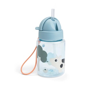 Botella pajita TINY FARM Done by Deer blue