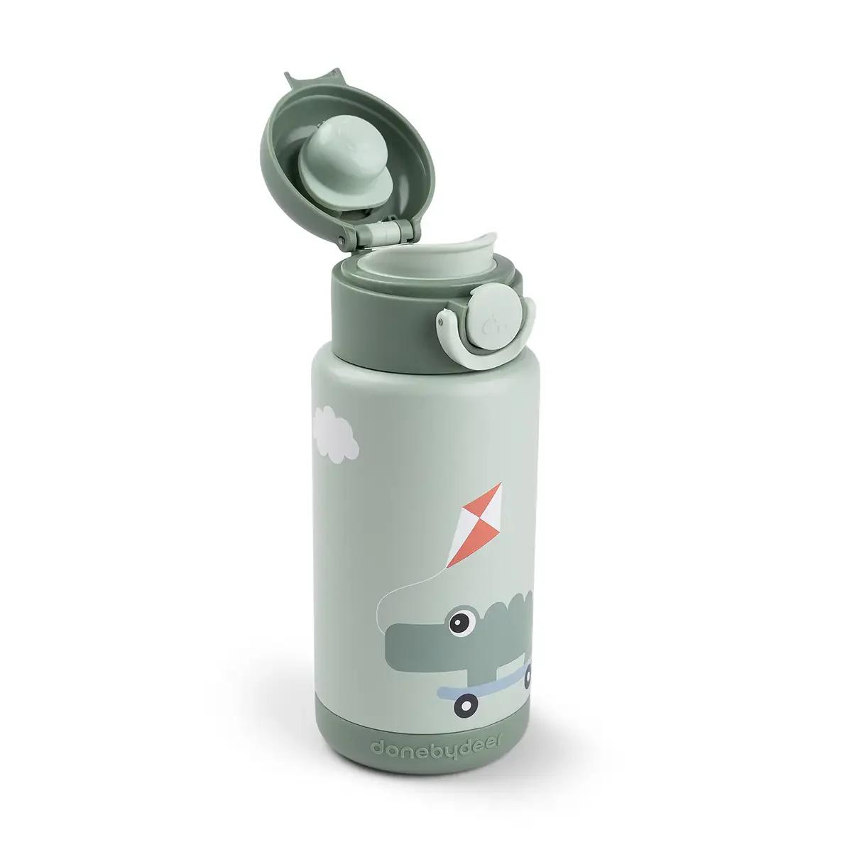Botella térmica 340ml PLAYGROUND  Done by Deer verde