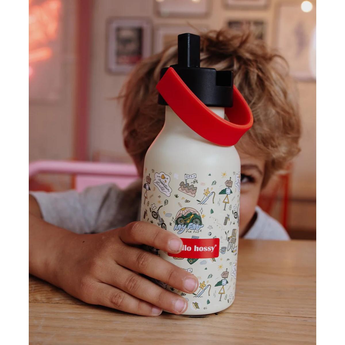 Botella térmica 350ml MOUNTAIN RIDE Hello Hossy