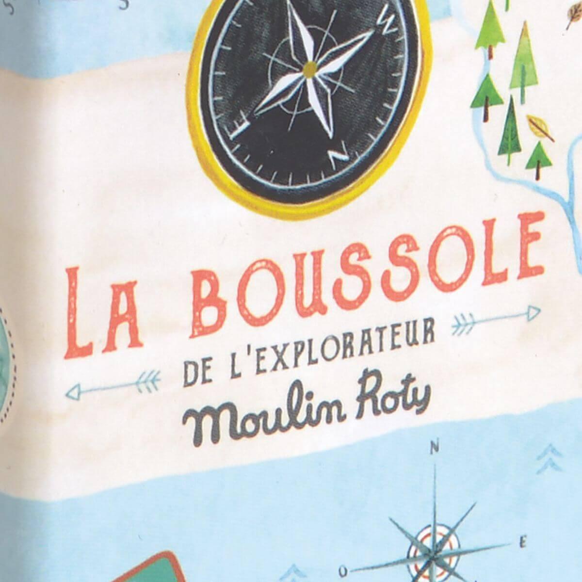 Brújula explorador LE JARDIN DU MOULIN Moulin Roty