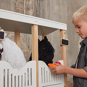Caballo HOBBY Astrup blanco