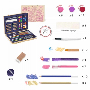 Caja colores brillantes Djeco