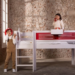 Caja de almacenamiento cama DELUXE De Breuyn blanco