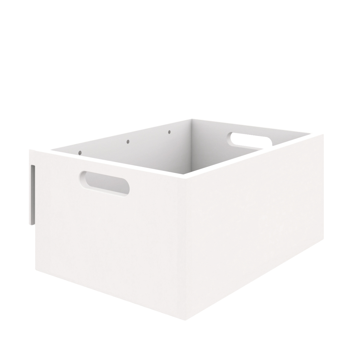 Caja de almacenamiento cama DESTYLE de Breuyn lacado blanco