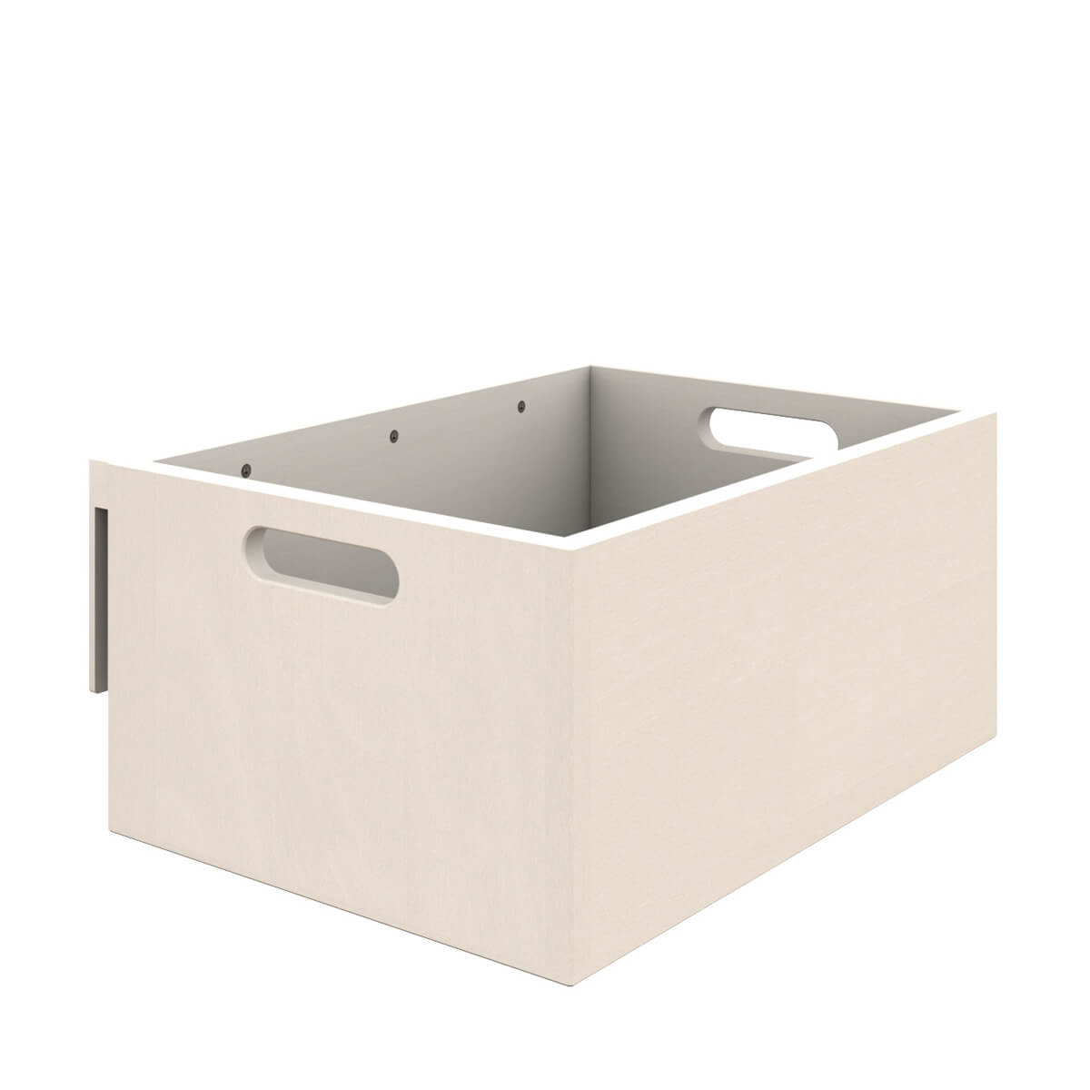 Caja de almacenamiento cama DESTYLE De Breuyn tintada en blanco