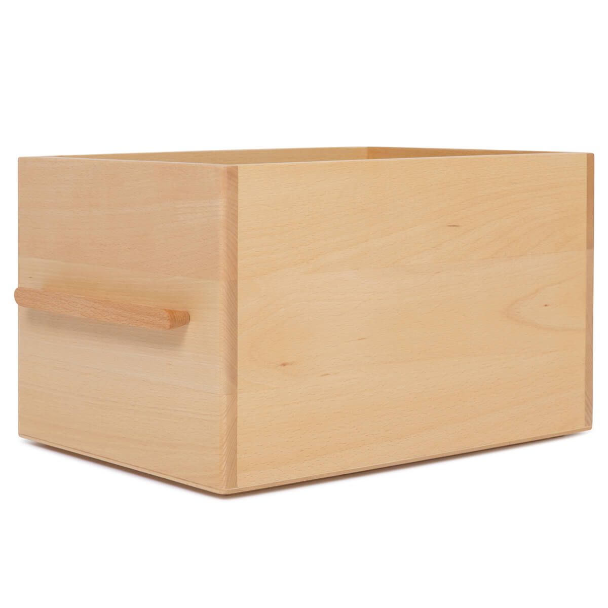 Caja de almacenamiento NADO Retro acabado haya