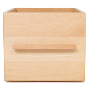 Caja de almacenamiento NADO Retro acabado haya
