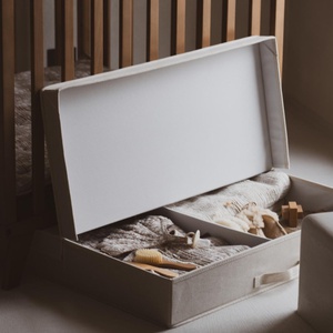 Cajón almacenaje parque 75x70cm Quax beige