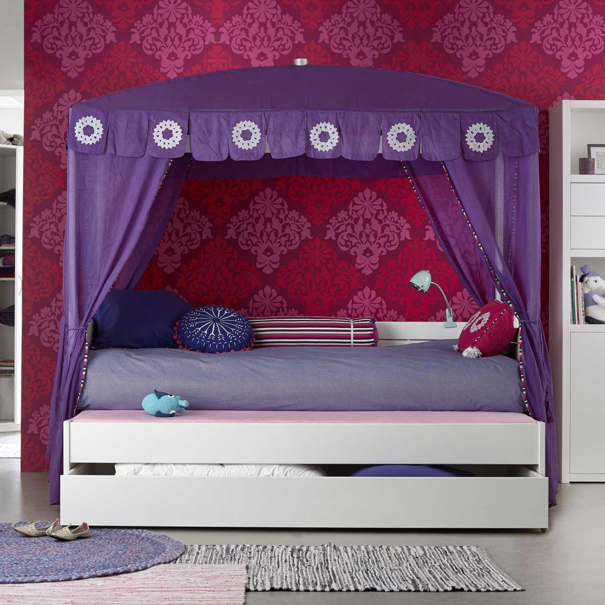 Cajón cama 90x200cm Lifetime blanqueado