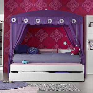 Cajón cama 90x200cm Lifetime blanqueado