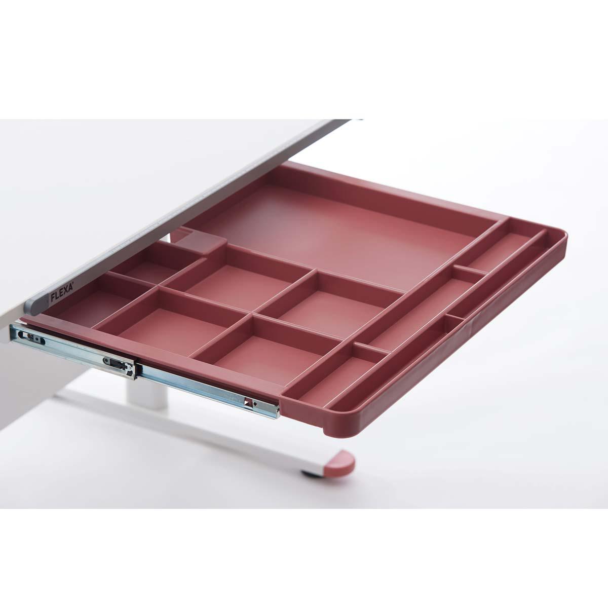 Cajón escritorio EVO Flexa misty rose