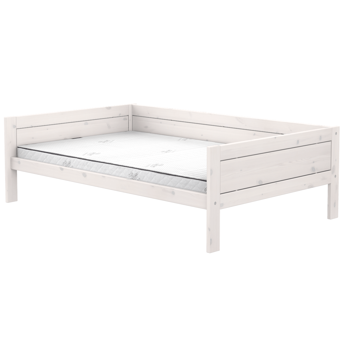 Cama 120x200cm PREMIUM Lifetime whitewash