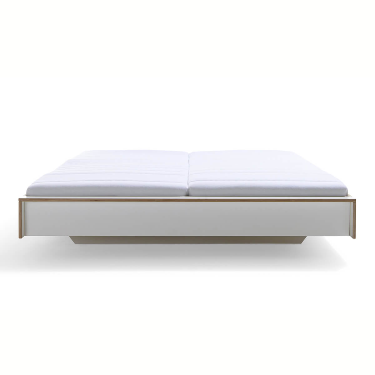 Cama 140x200cm FLAI Müller Small Living CPL blanco