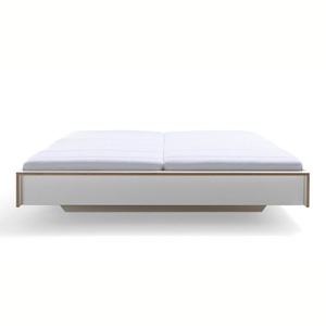 Cama 140x200cm FLAI Müller Small Living CPL blanco