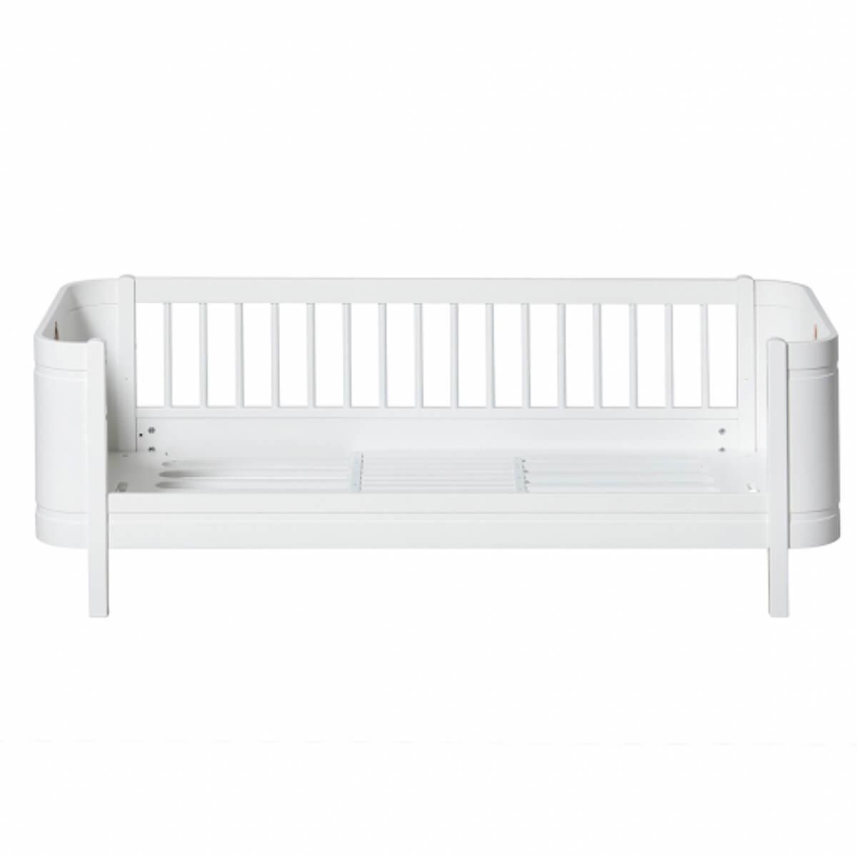 Cama 68x162cm WOOD MINI+ Oliver Furniture blanco