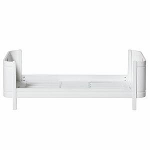 Cama 68x162cm WOOD MINI+ Oliver Furniture blanco