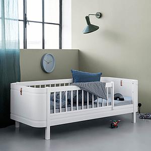 Cama 68x162cm WOOD MINI+ Oliver Furniture blanco