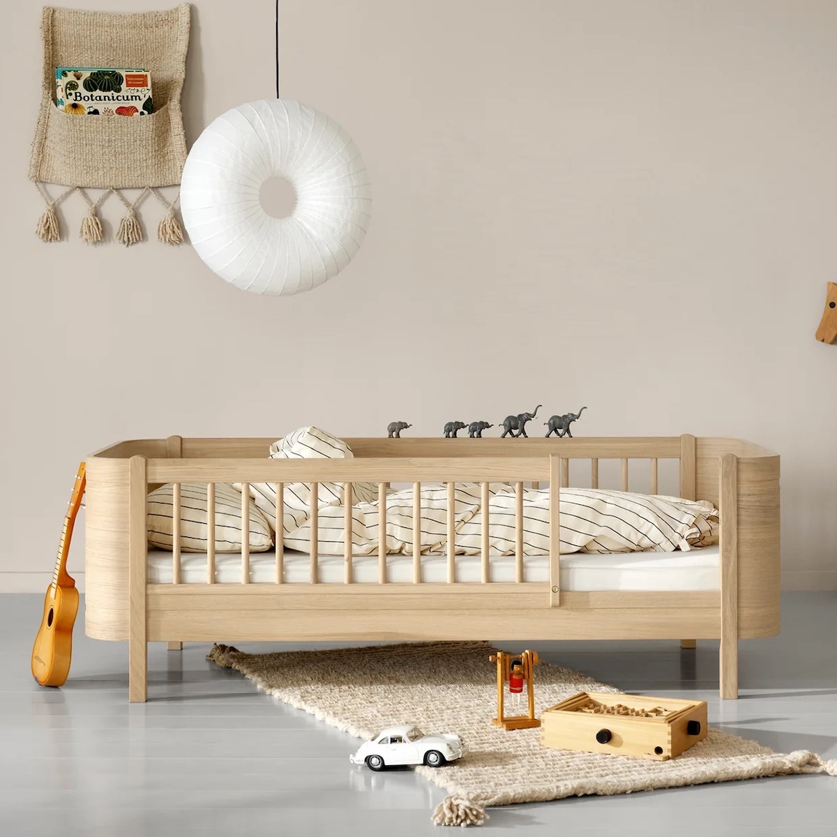 Cama 68x162cm WOOD MINI+ Oliver Furniture roble
