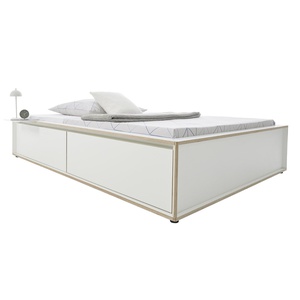 Cama 90x200cm 2 cajones SPAZE Müller Small Living blanco