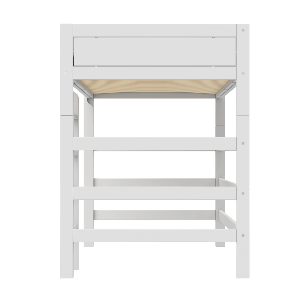 Cama alta 120x200cm DELUXE Lifetime white