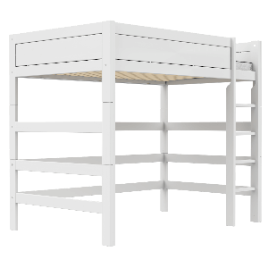 Cama alta 120x200cm DELUXE Lifetime white
