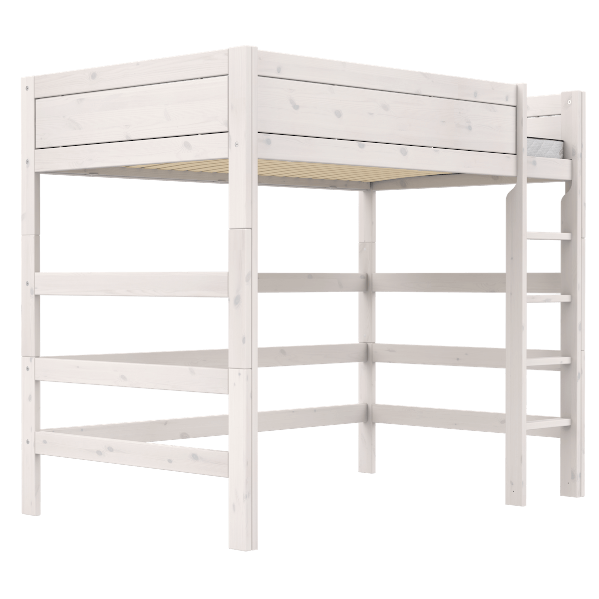 Cama alta 120x200cm DELUXE Lifetime whitewash
