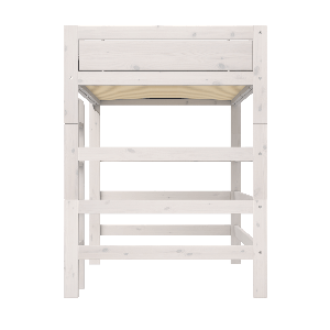 Cama alta 120x200cm DELUXE Lifetime whitewash