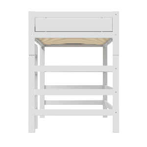 Cama alta 120x200cm PREMIUM Lifetime white