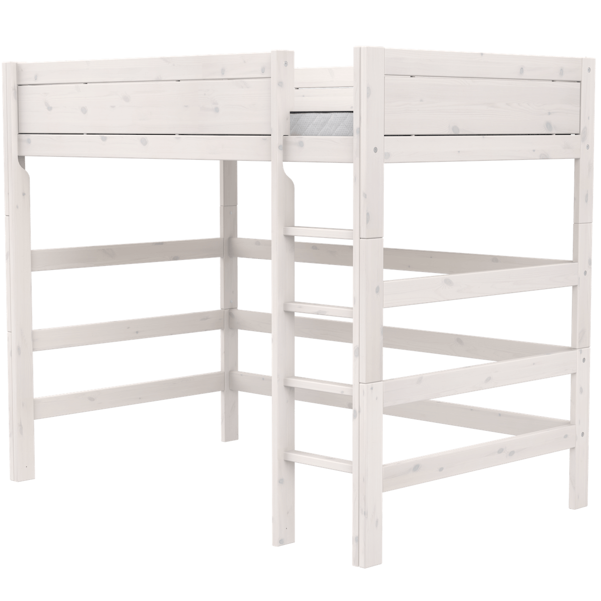 Cama alta 120x200cm PREMIUM Lifetime whitewash