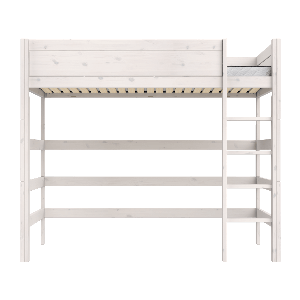 Cama alta 120x200cm PREMIUM Lifetime whitewash