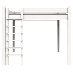 Cama alta 140x200cm DESTYLE de Breuyn lacado blanco