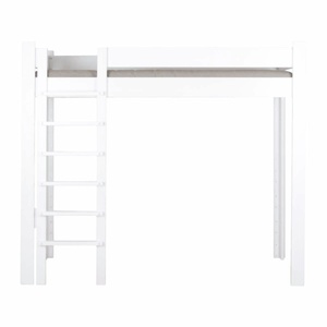 Cama alta 90x200cm DESTYLE de Breuyn lacado blanco
