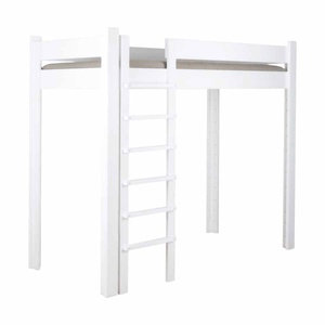 Cama alta 90x200cm DESTYLE de Breuyn lacado blanco