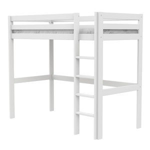 Cama alta 90x200cm ELEMENTS Lifetime blanco